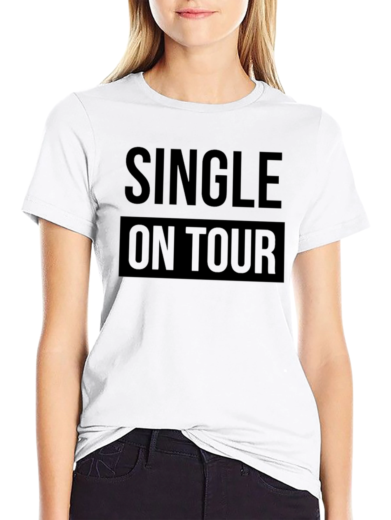 Single On Tour Black T-Shirt