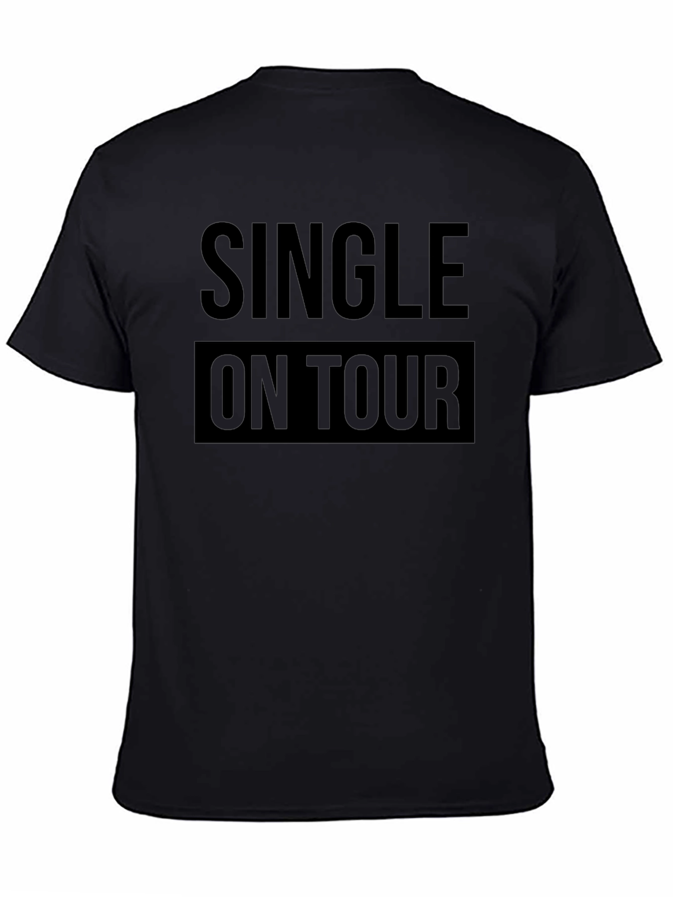 Single On Tour Black T-Shirt