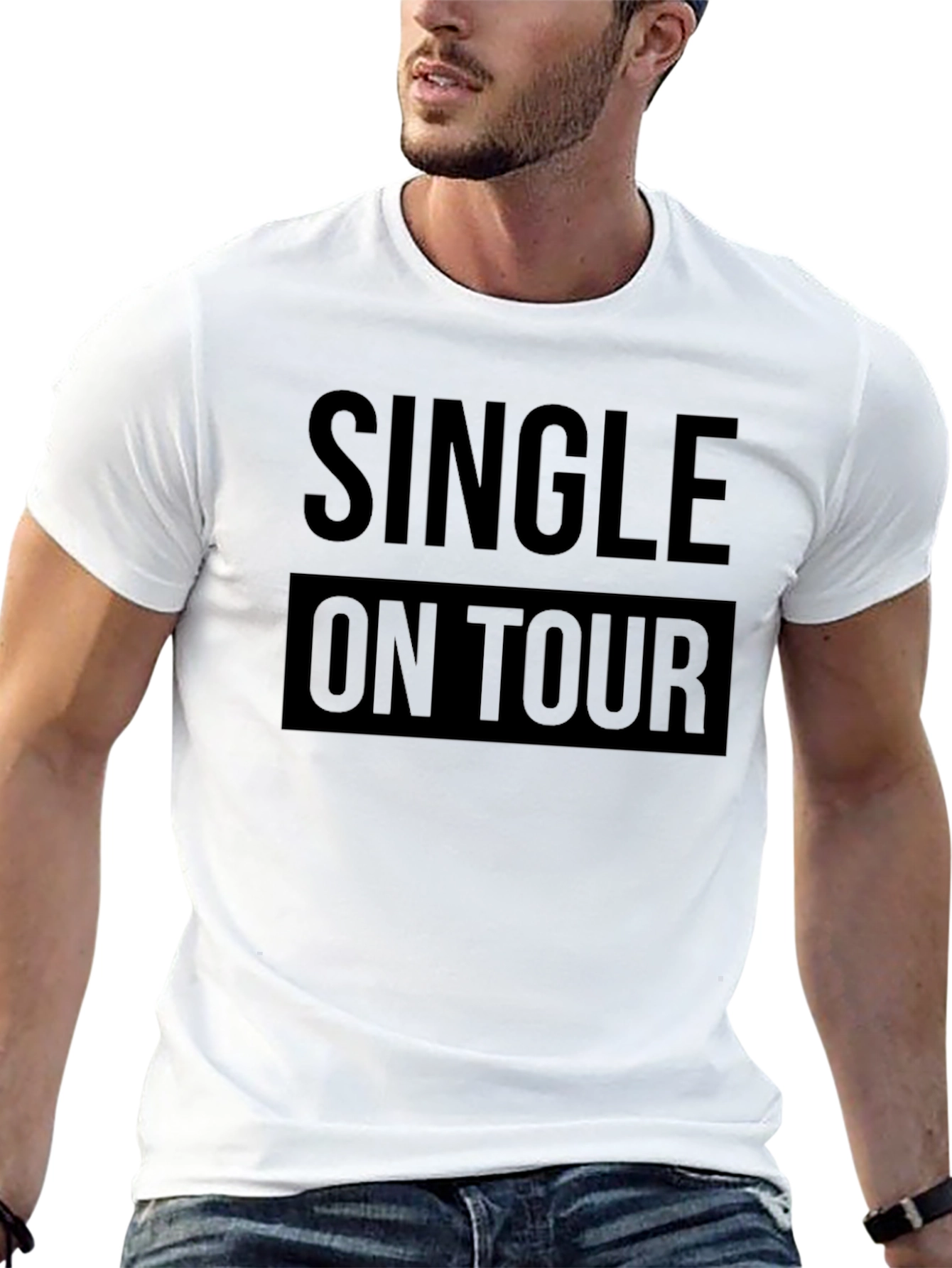 Single On Tour Black T-Shirt