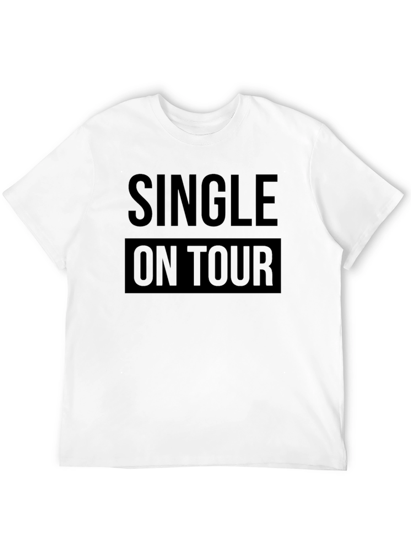 Single On Tour Black T-Shirt