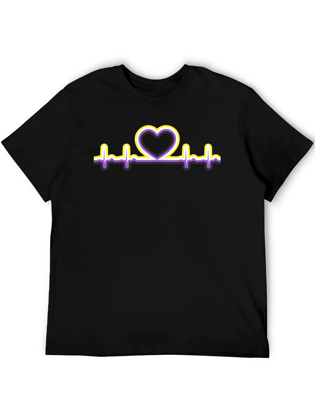 Heartbeat Love T-Shirt - Graphic Tee