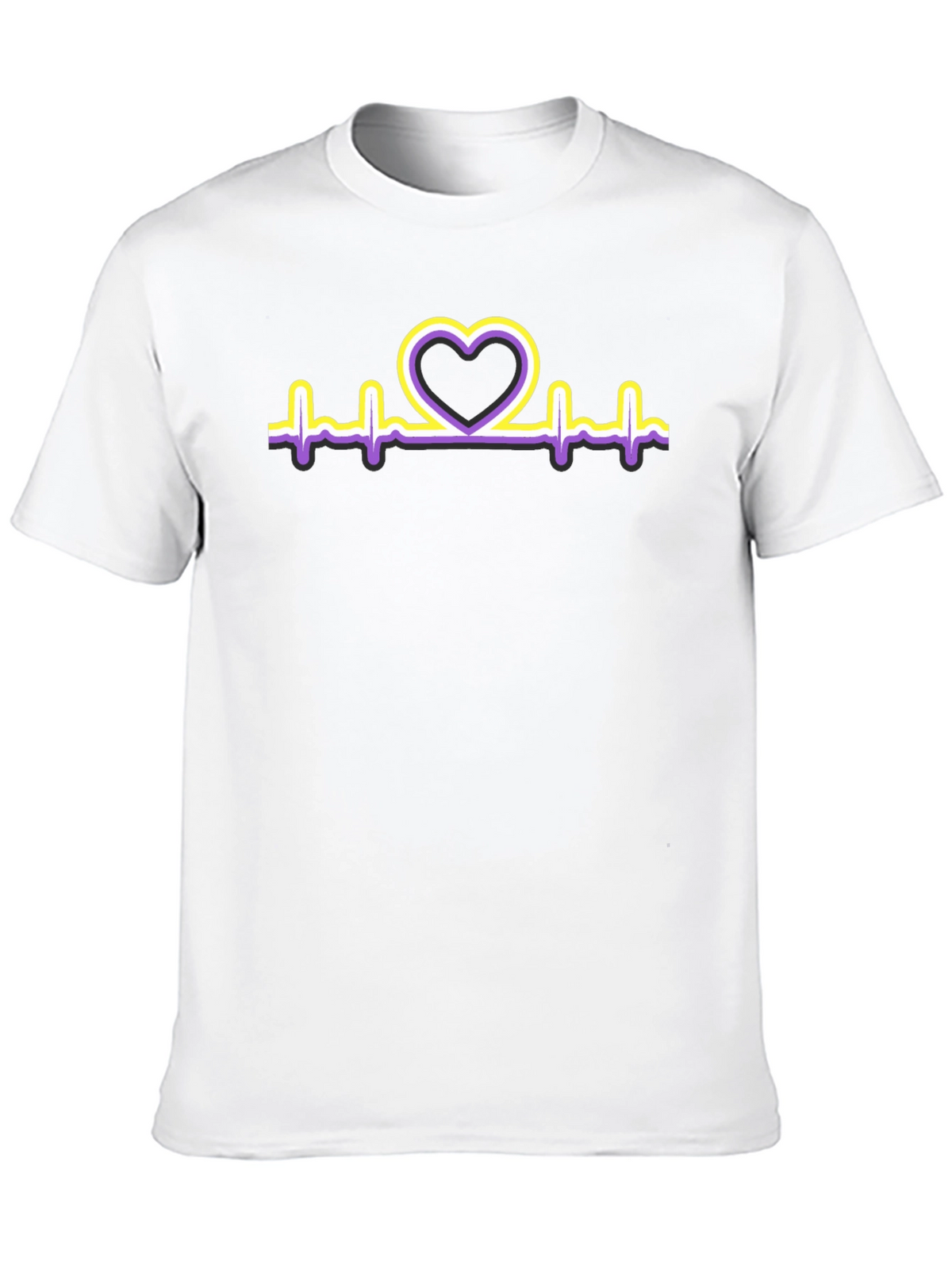 Heartbeat Love T-Shirt - Graphic Tee