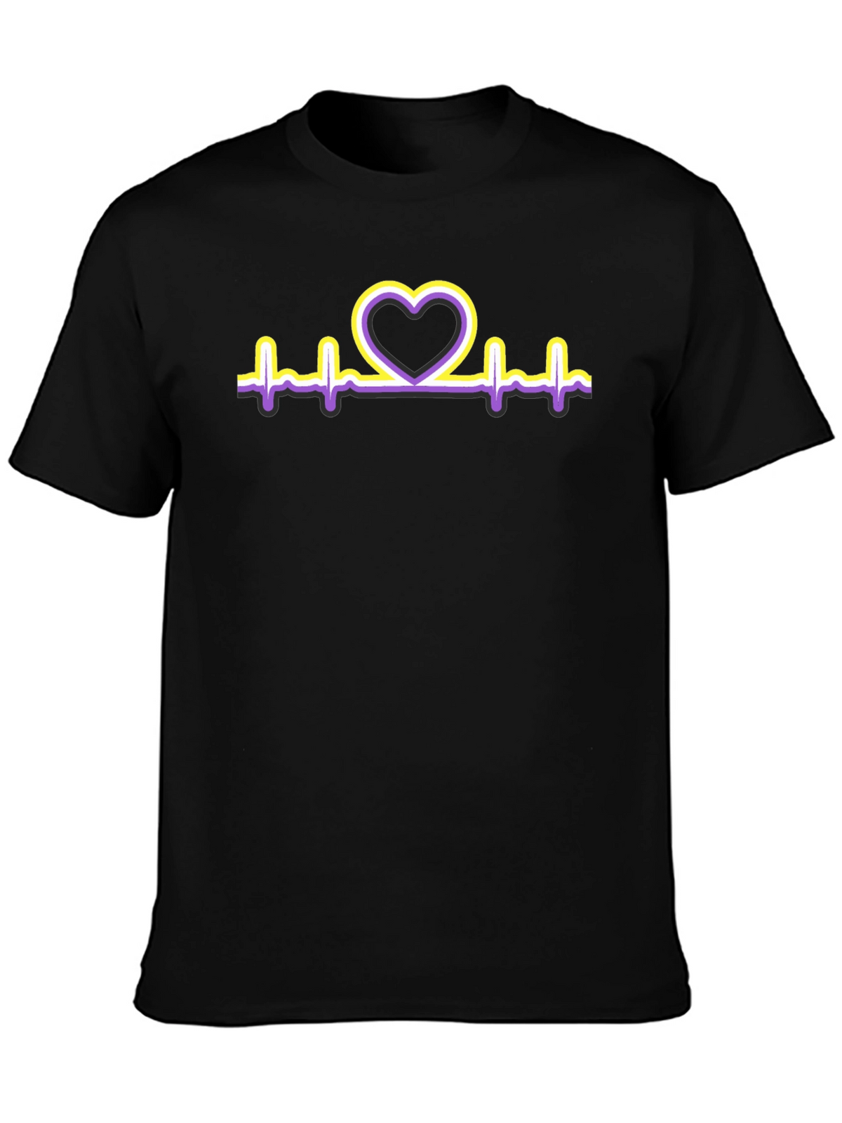 Heartbeat Love T-Shirt - Graphic Tee