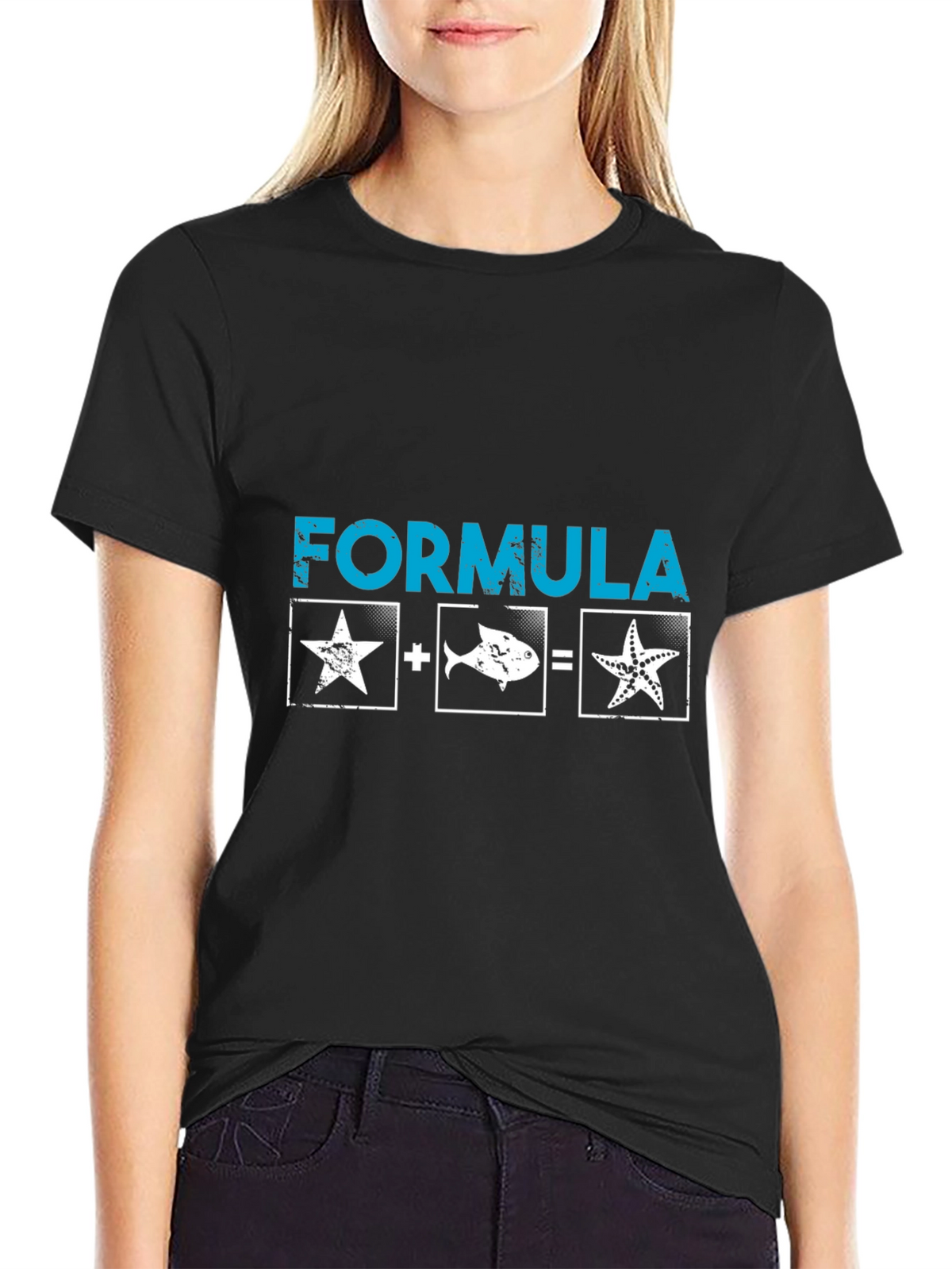 Formula Starfish T-Shirt - Funny Math Design