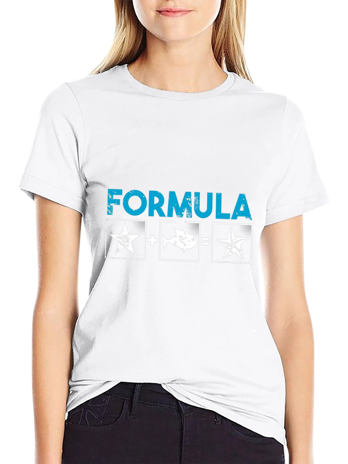 Formula Starfish T-Shirt - Funny Math Design