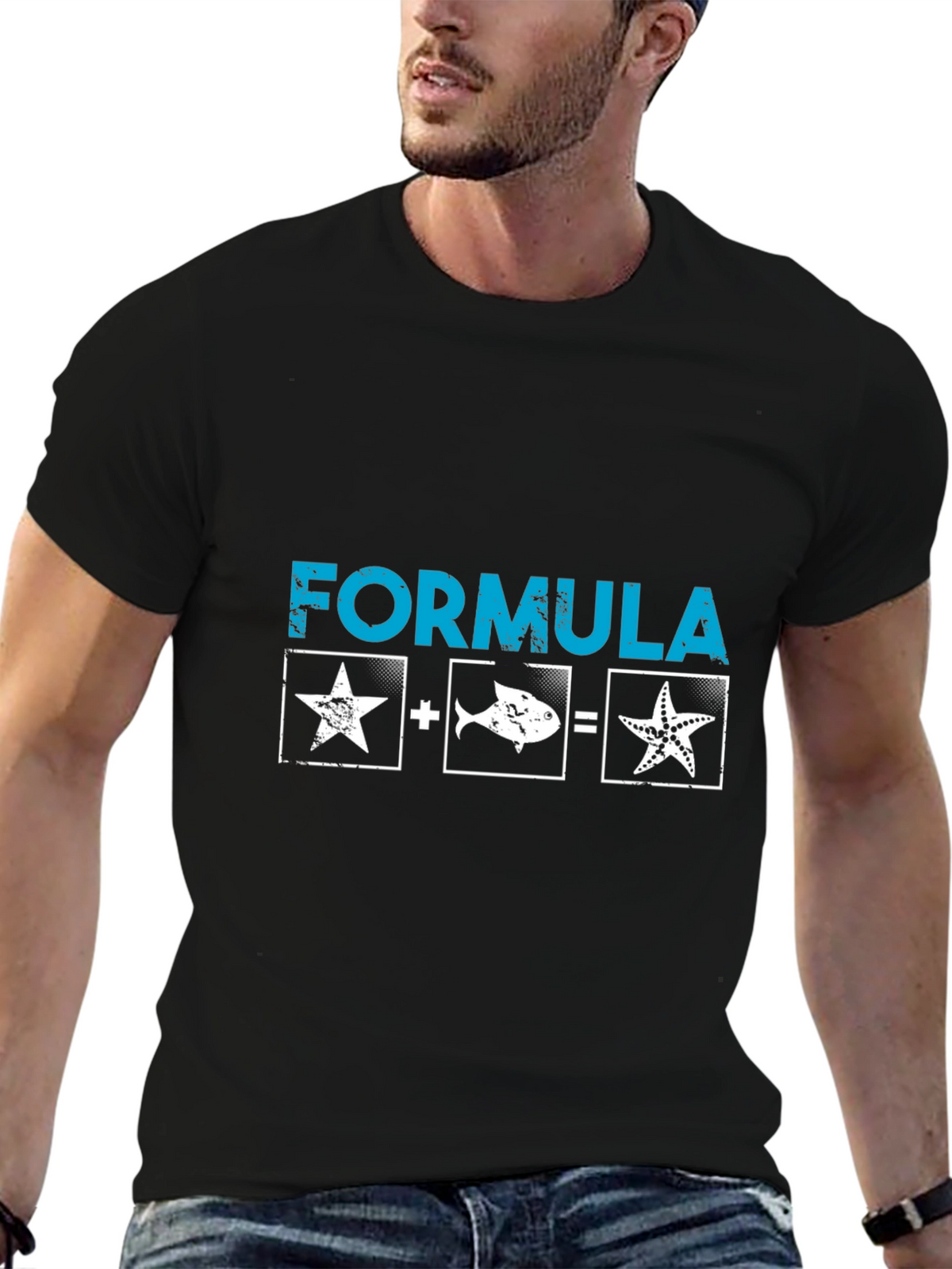 Formula Starfish T-Shirt - Funny Math Design