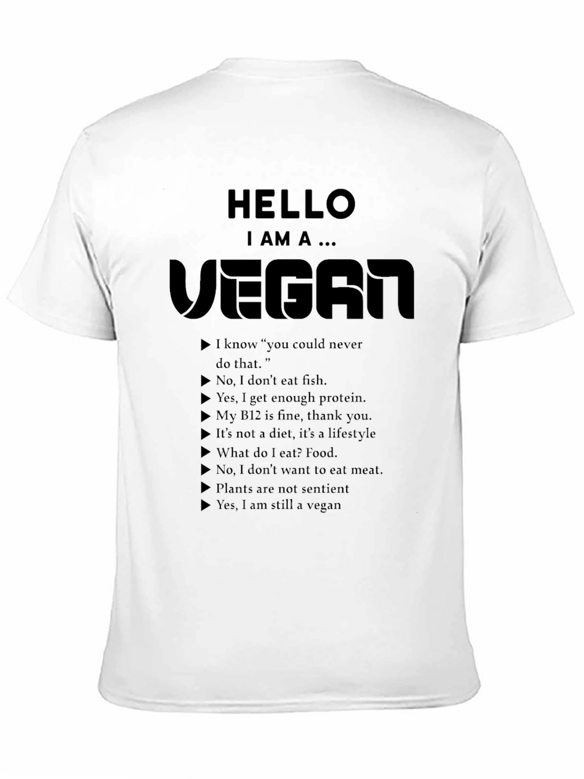 Hello I am Vegan T-shirt