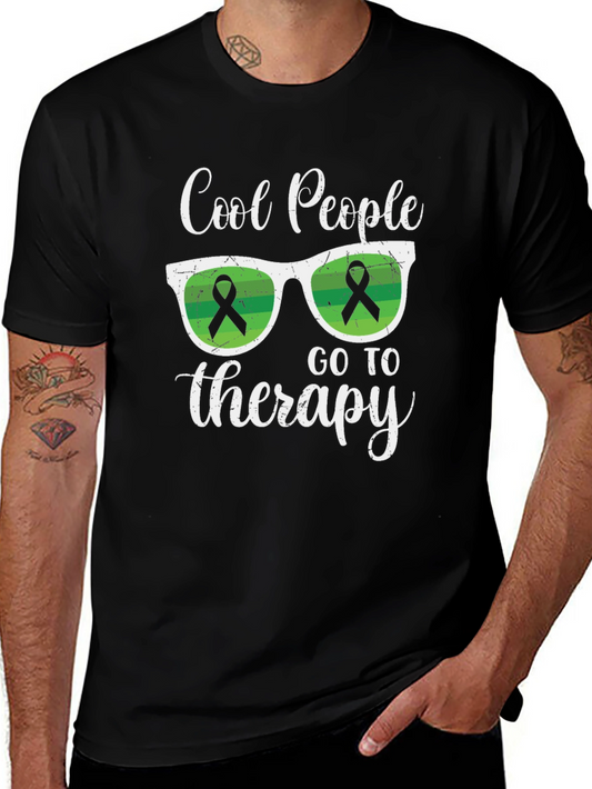 Cool People Go To Therapy T-Shirt