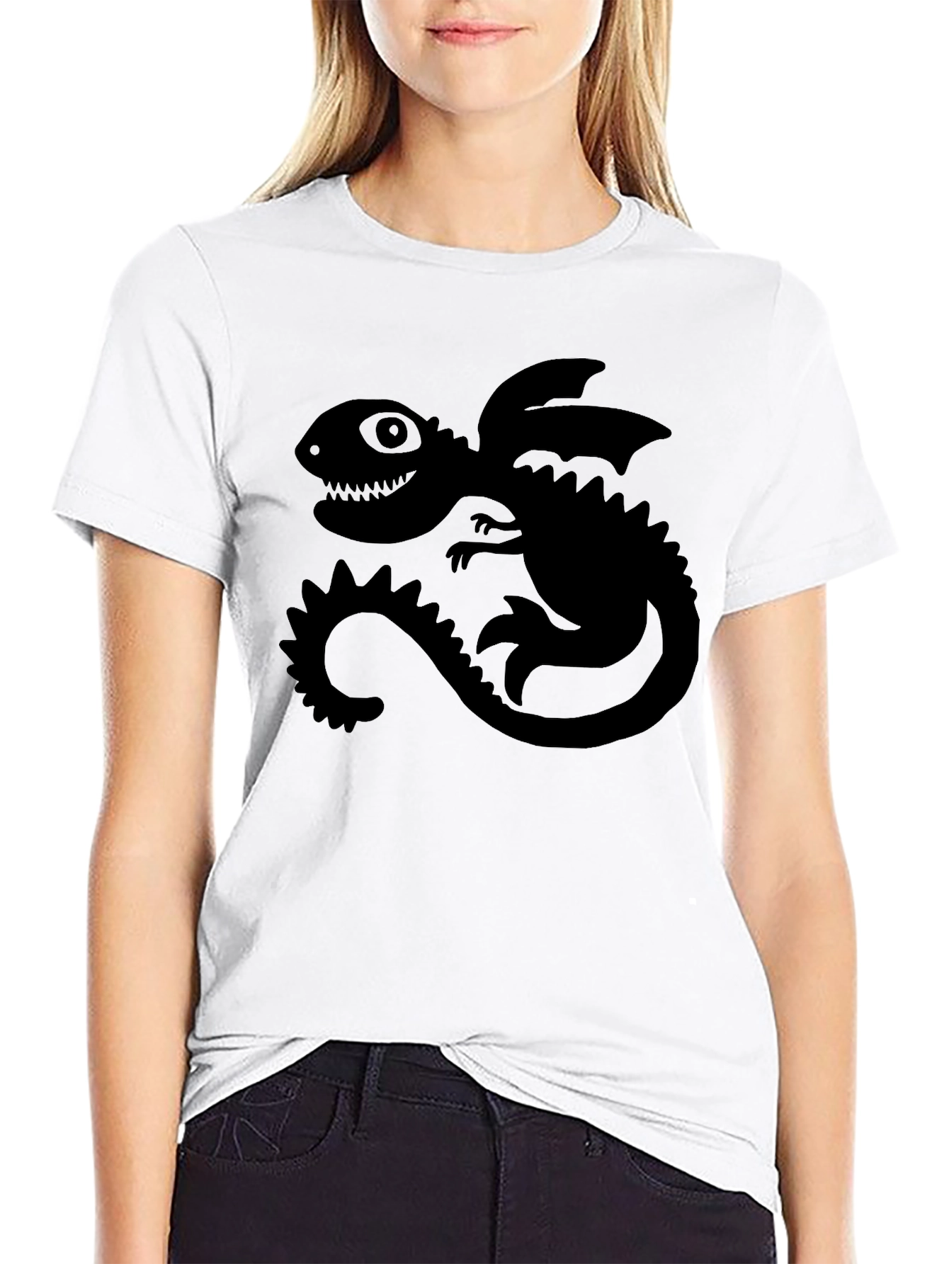 Dragon Graphic Black T-Shirt