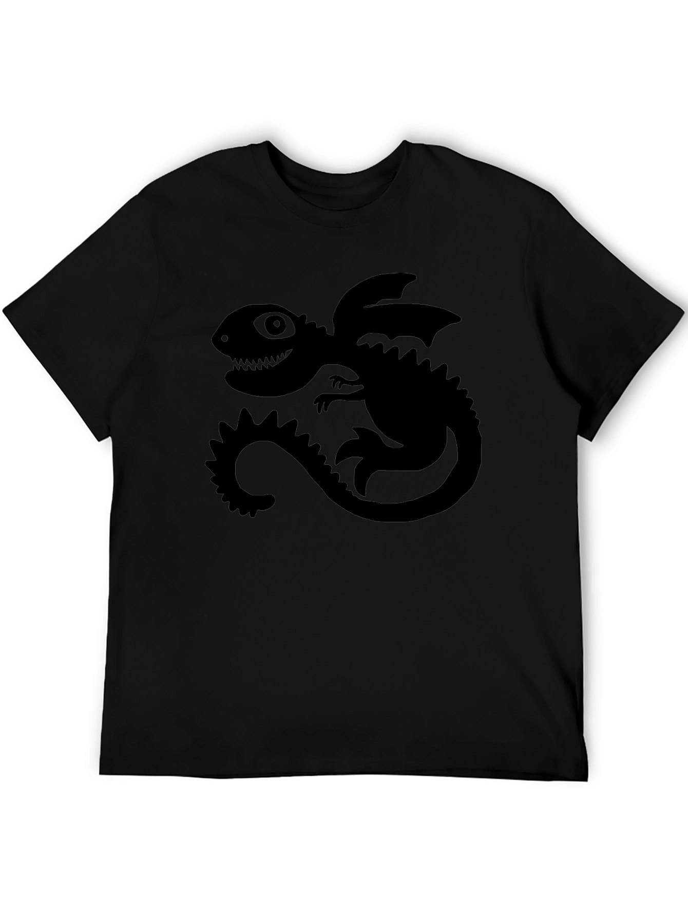 Dragon Graphic Black T-Shirt