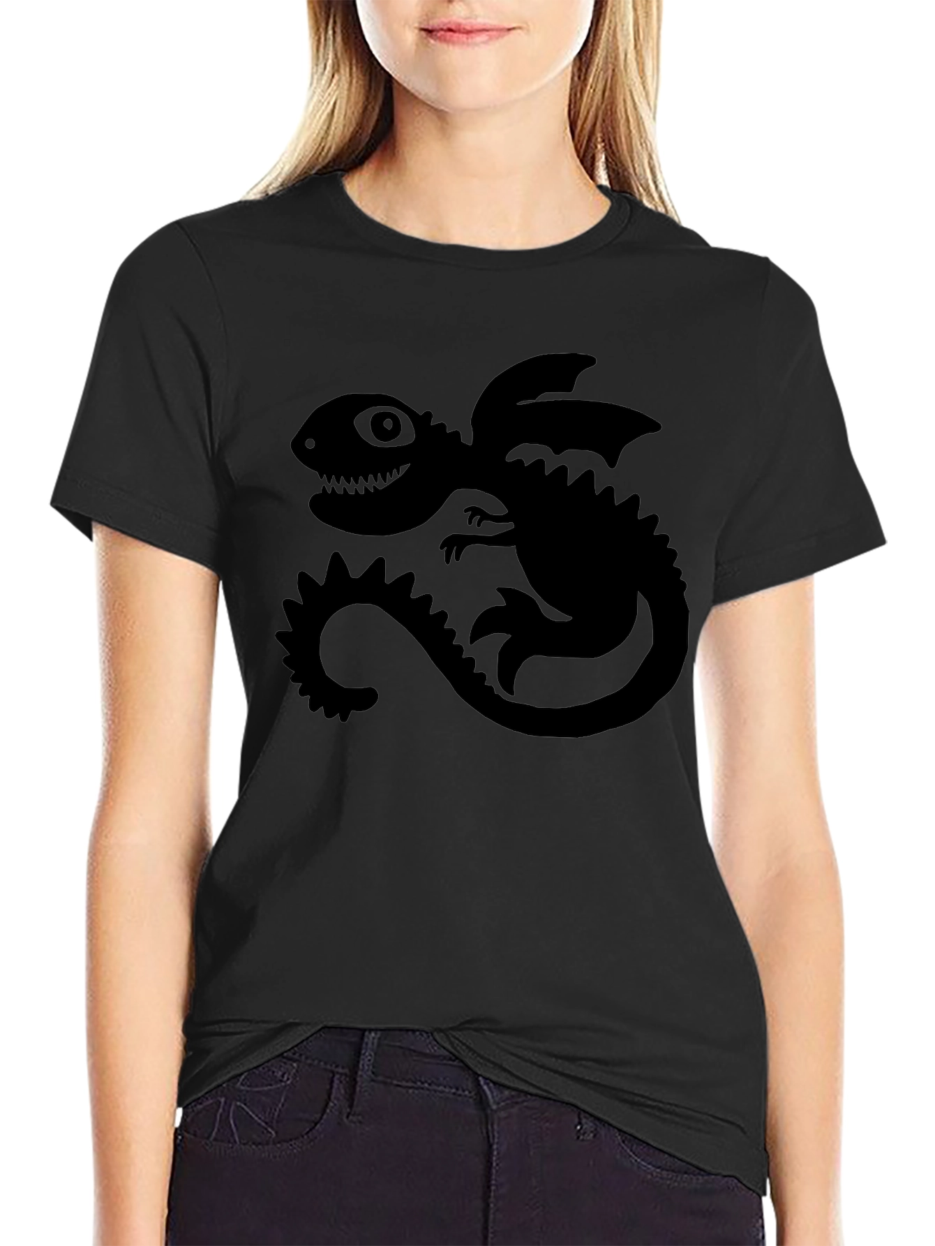 Dragon Graphic Black T-Shirt