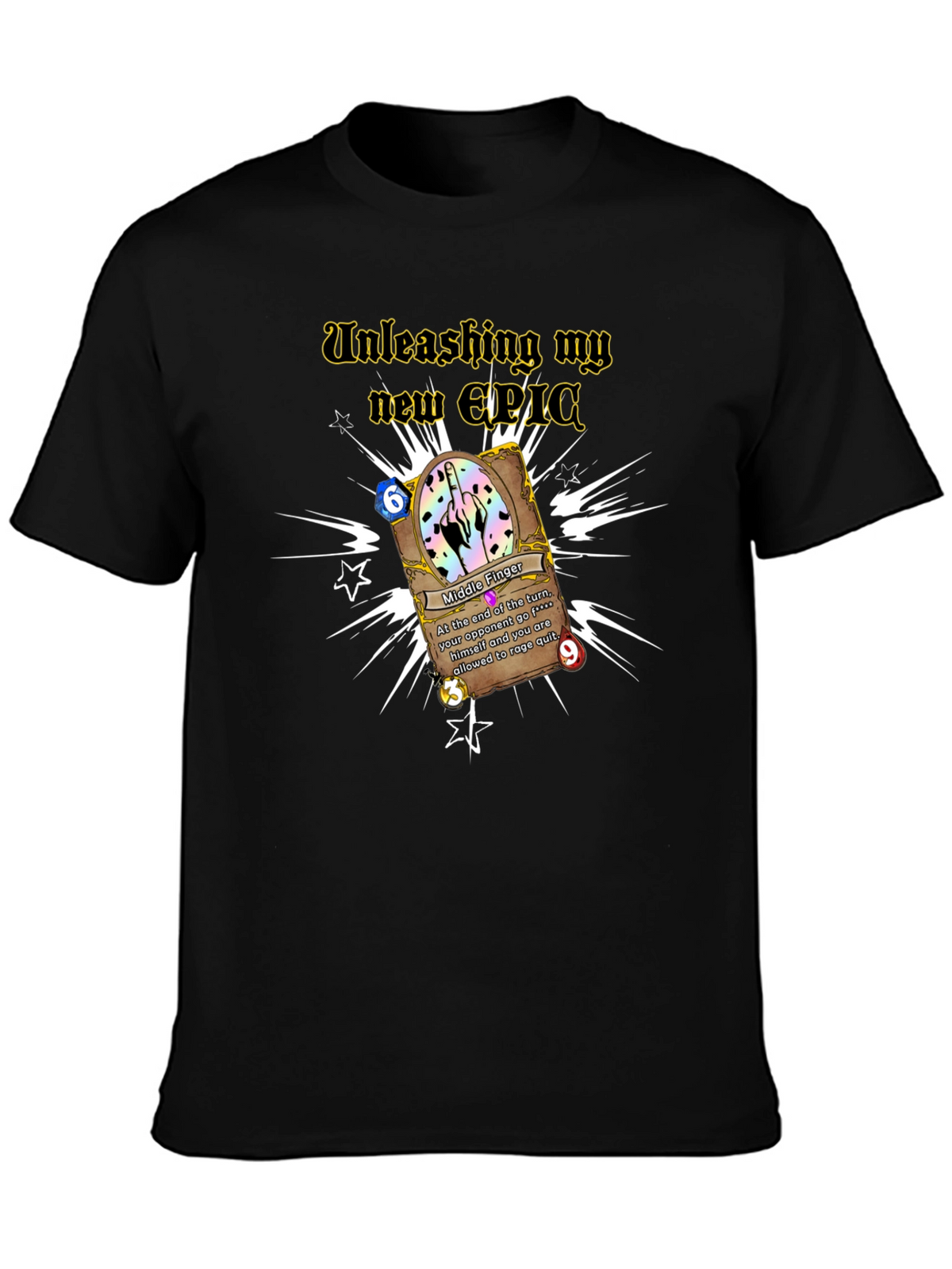 Unleash My New Epic Middle Finger T-Shirt