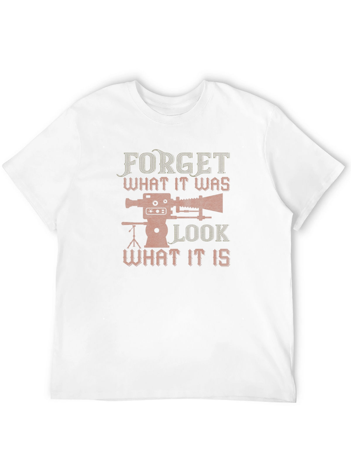 Forget What it Was Camera Graphic T-Shirt