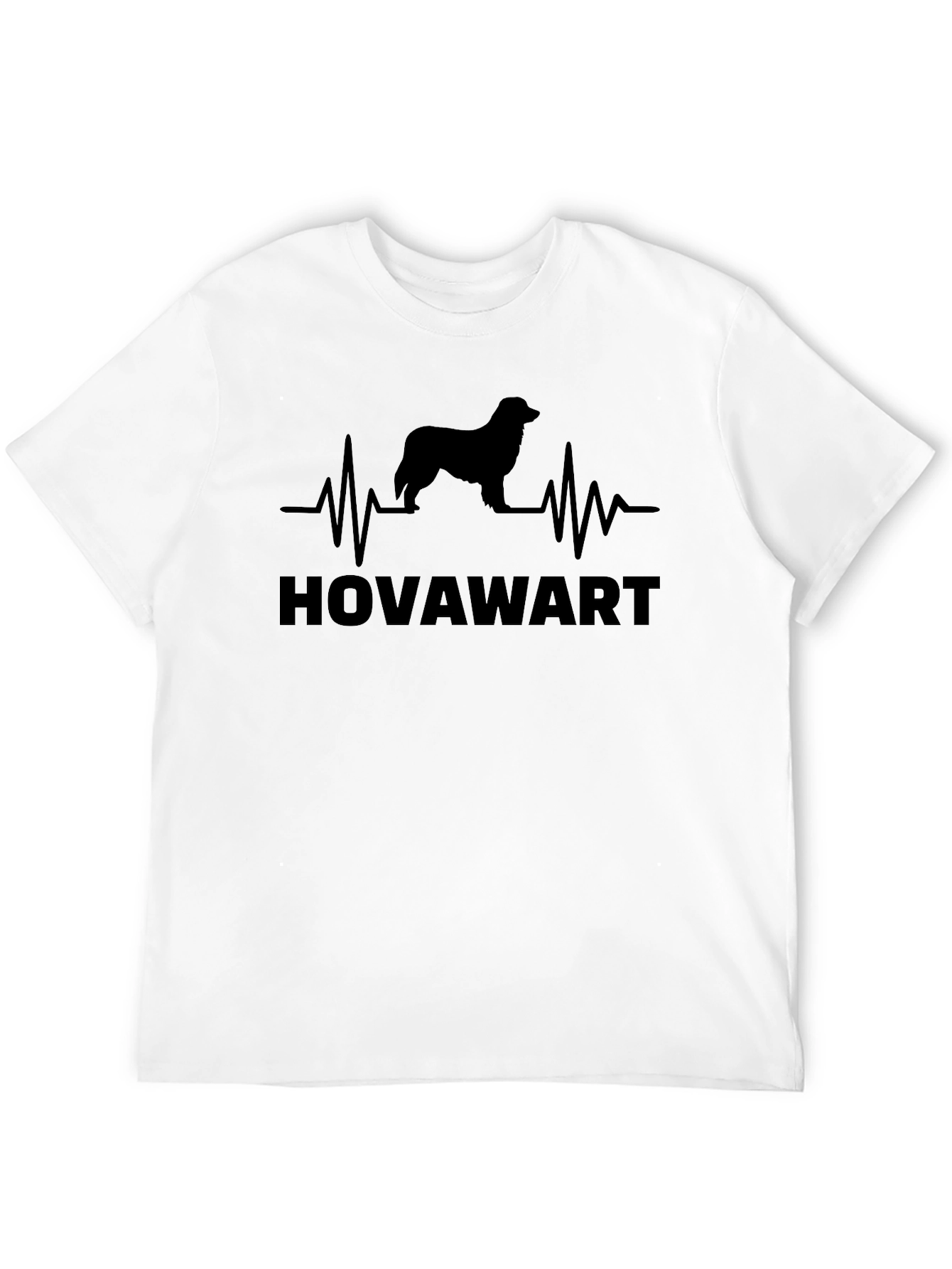Hovawart Heartbeat T-Shirt - Dog Breed Love