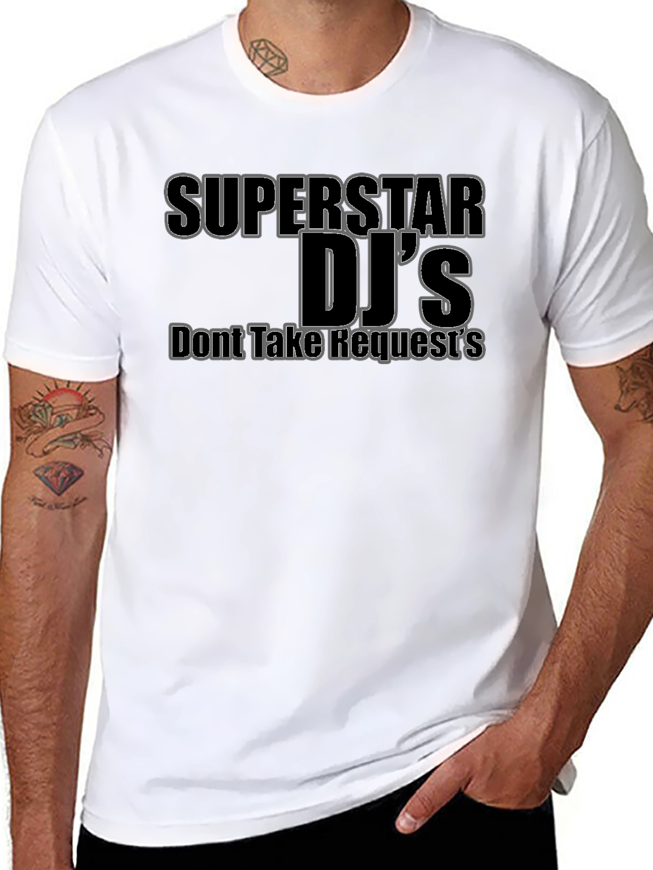 Superstar DJs Graphic T-Shirt - Dont Take Requests