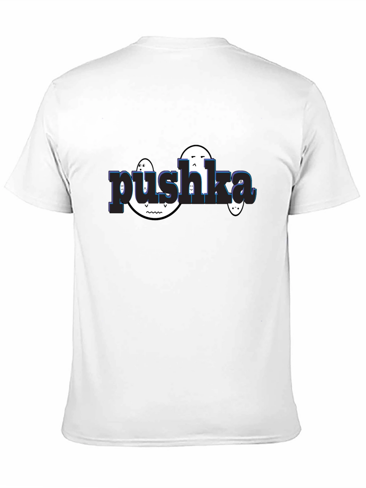 Pushka Funny Graphic Tee - Black Unisex T-Shirt