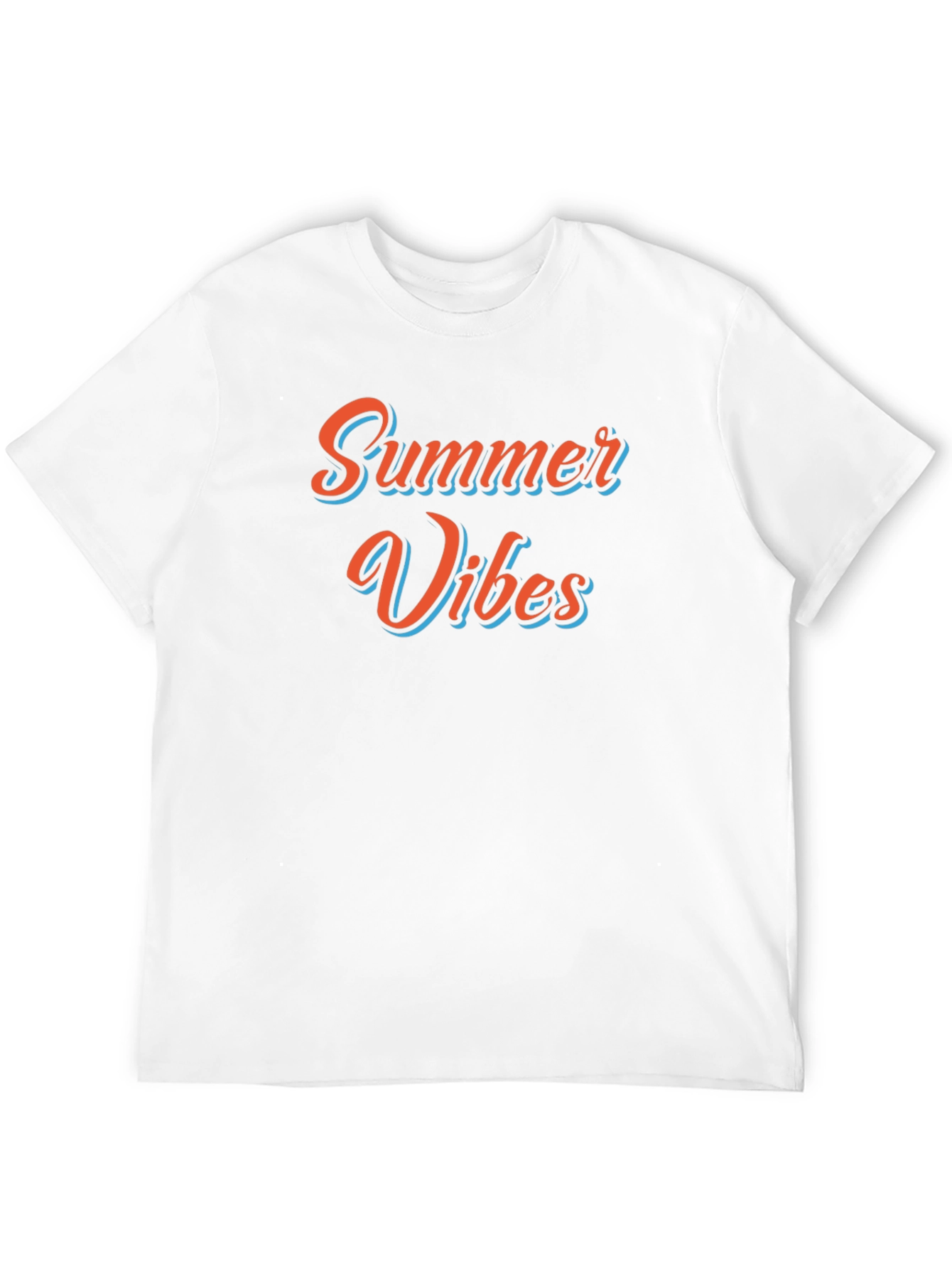Summer Vibes Graphic Tee - Black T-Shirt