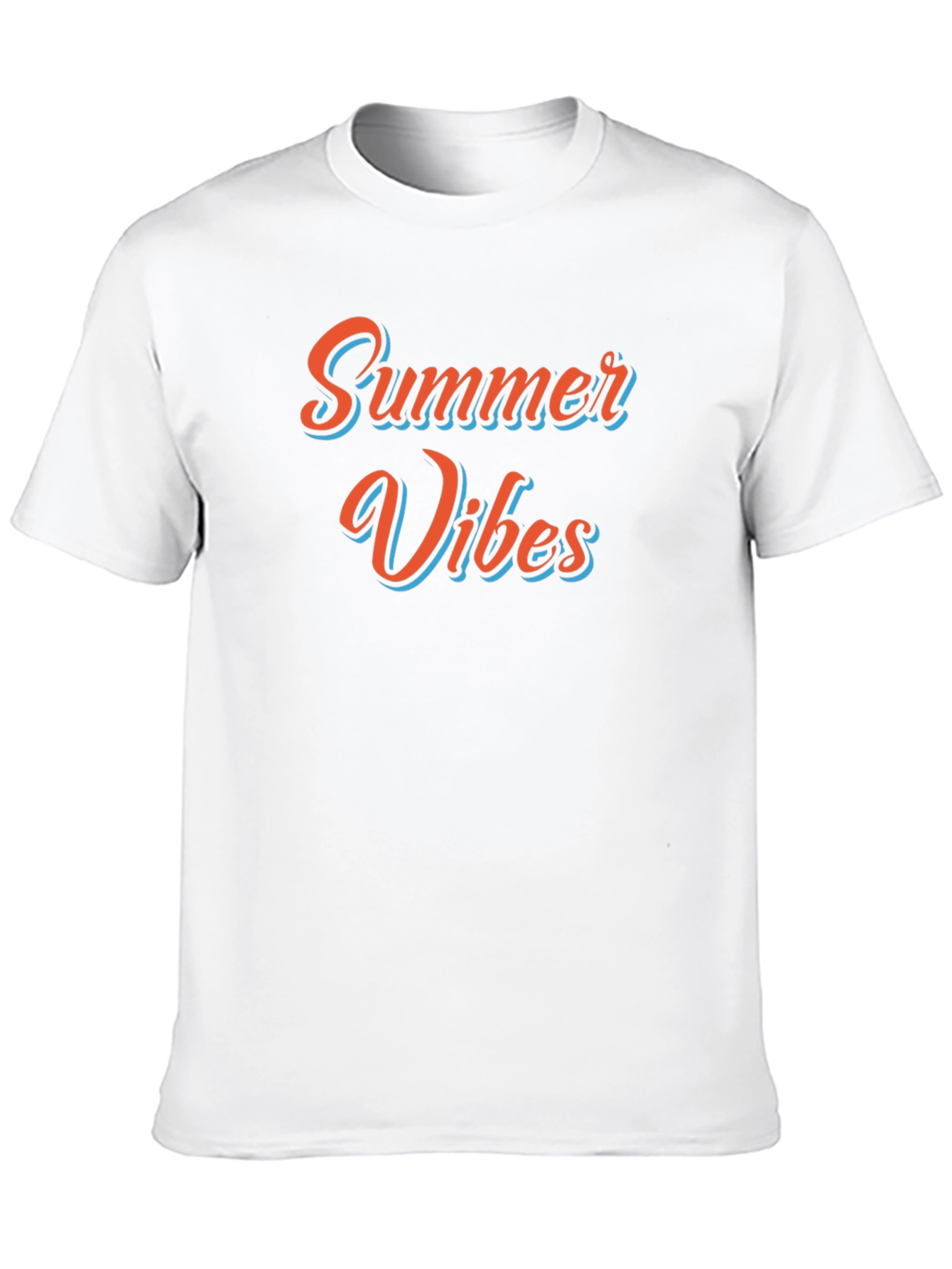 Summer Vibes Graphic Tee - Black T-Shirt