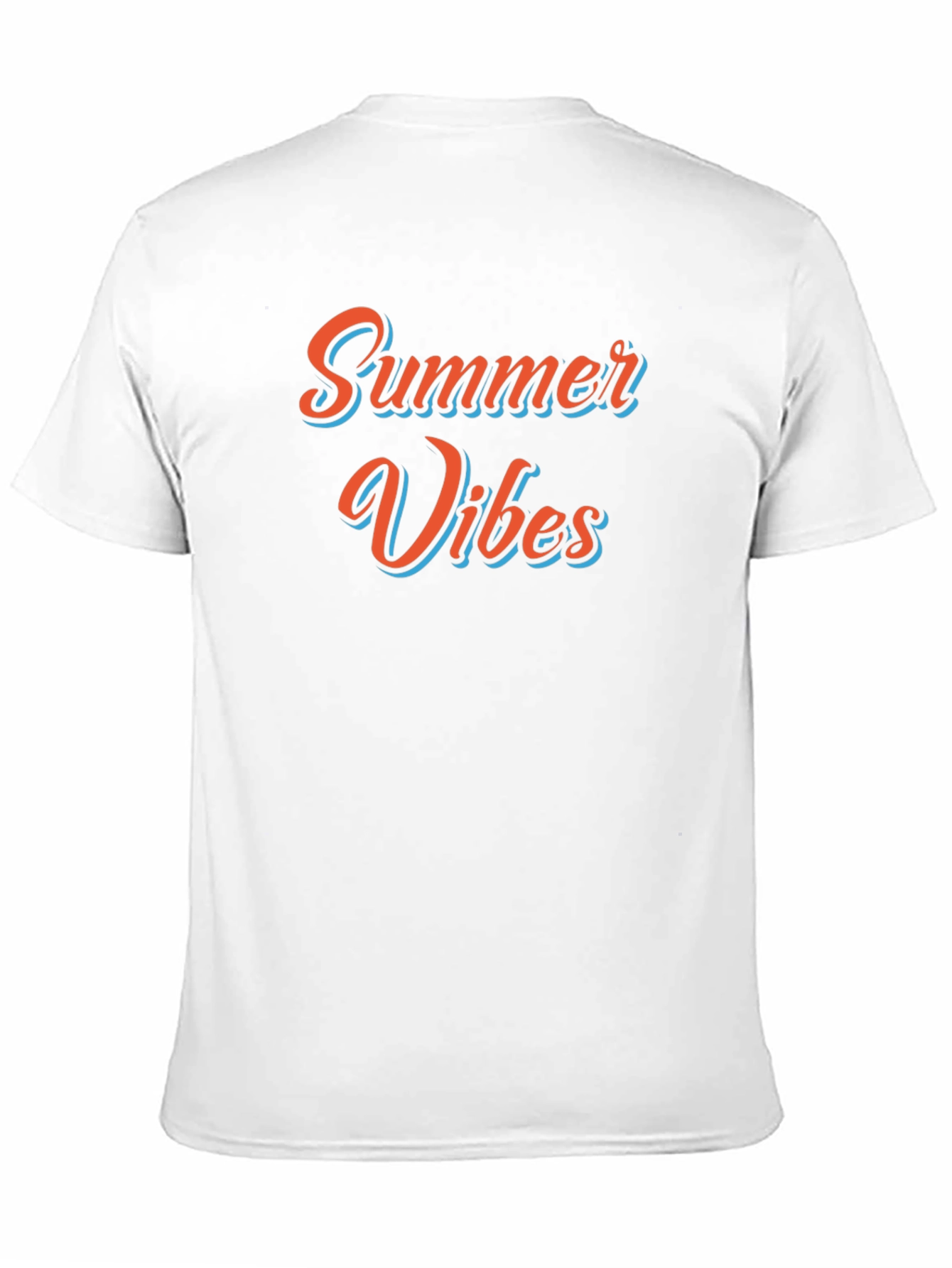 Summer Vibes Graphic Tee - Black T-Shirt
