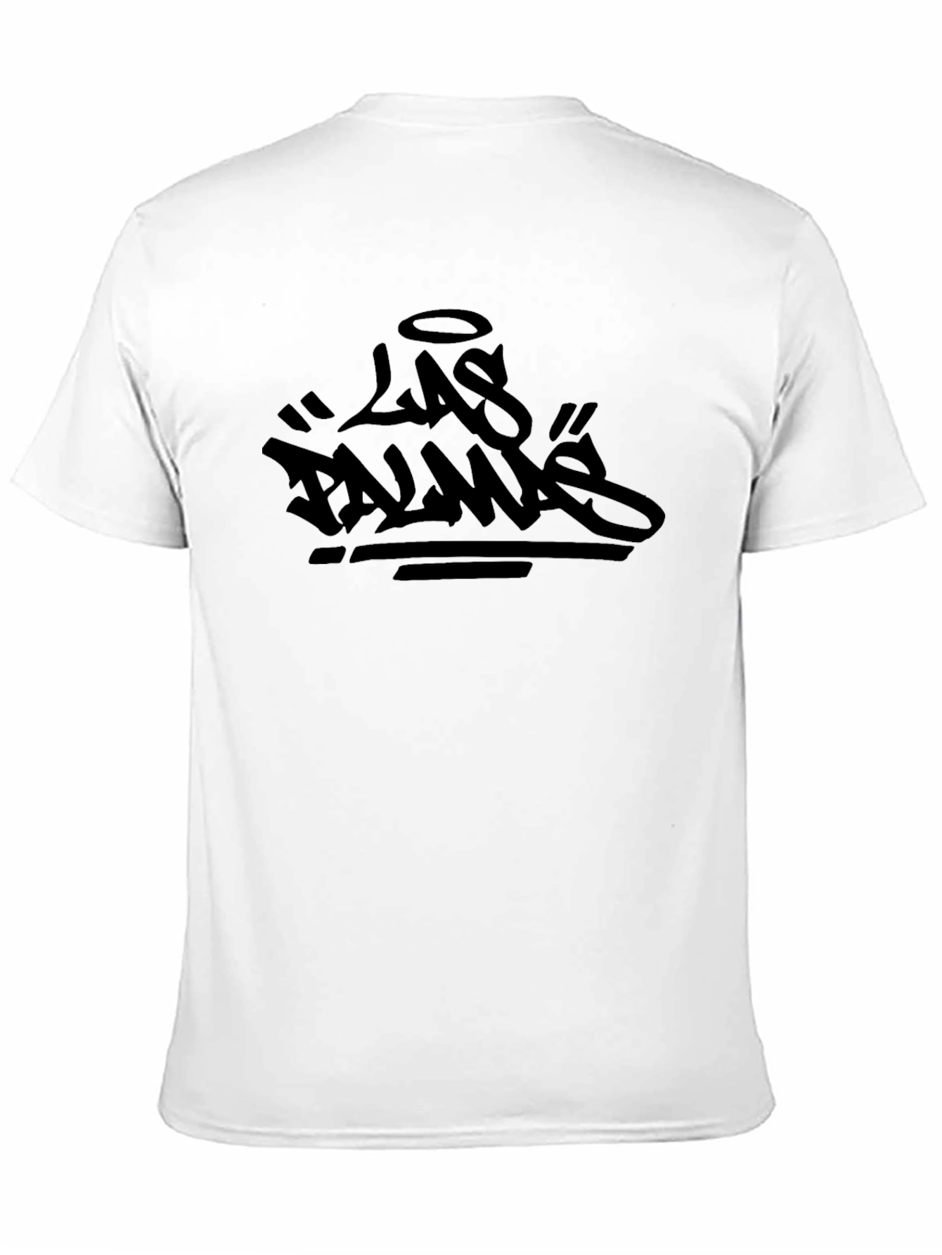 Las Palmas Black Graphic Tee