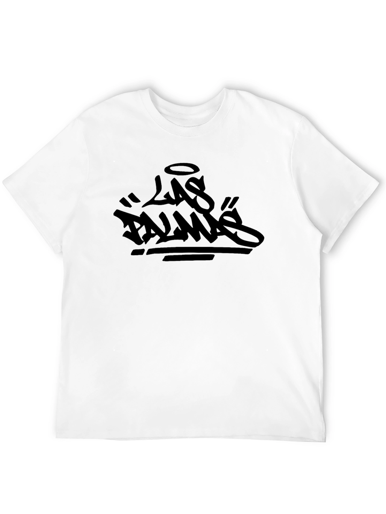 Las Palmas Black Graphic Tee