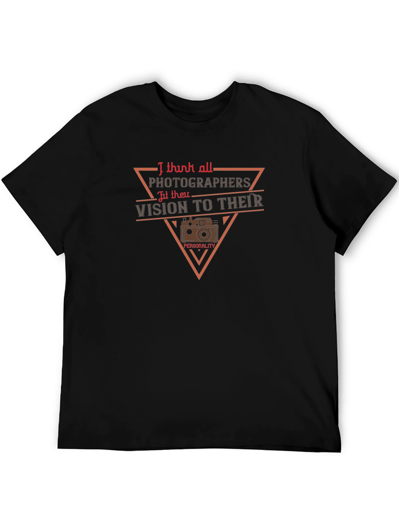 Photographer Vision T-Shirt - Black