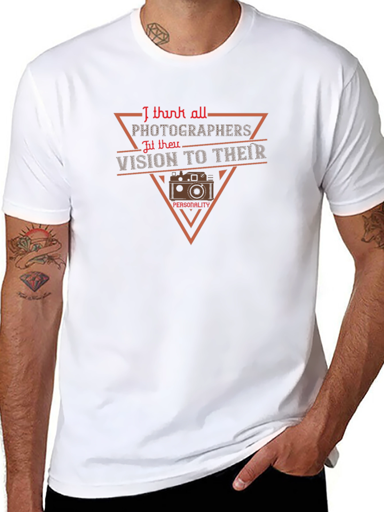 Photographer Vision T-Shirt - Black
