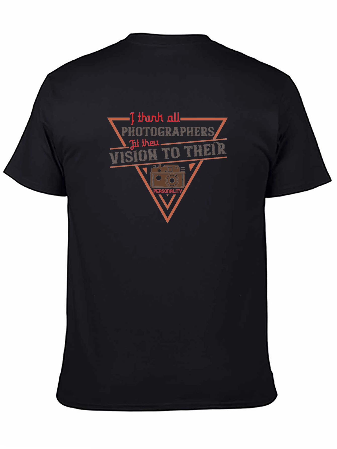 Photographer Vision T-Shirt - Black