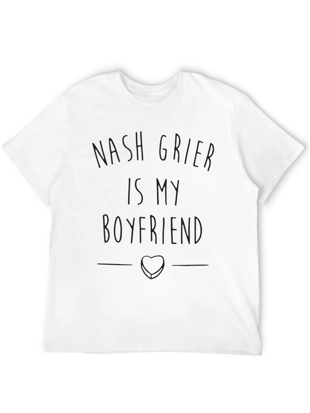 Nash Grier is My Boyfriend Black T-Shirt