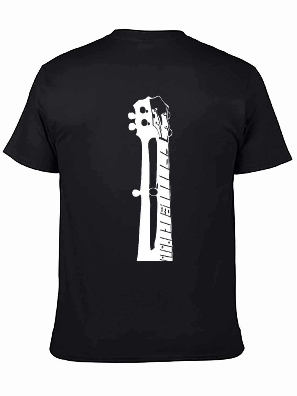 Guitar Neck Graphic T-Shirt - Music Lover Tee