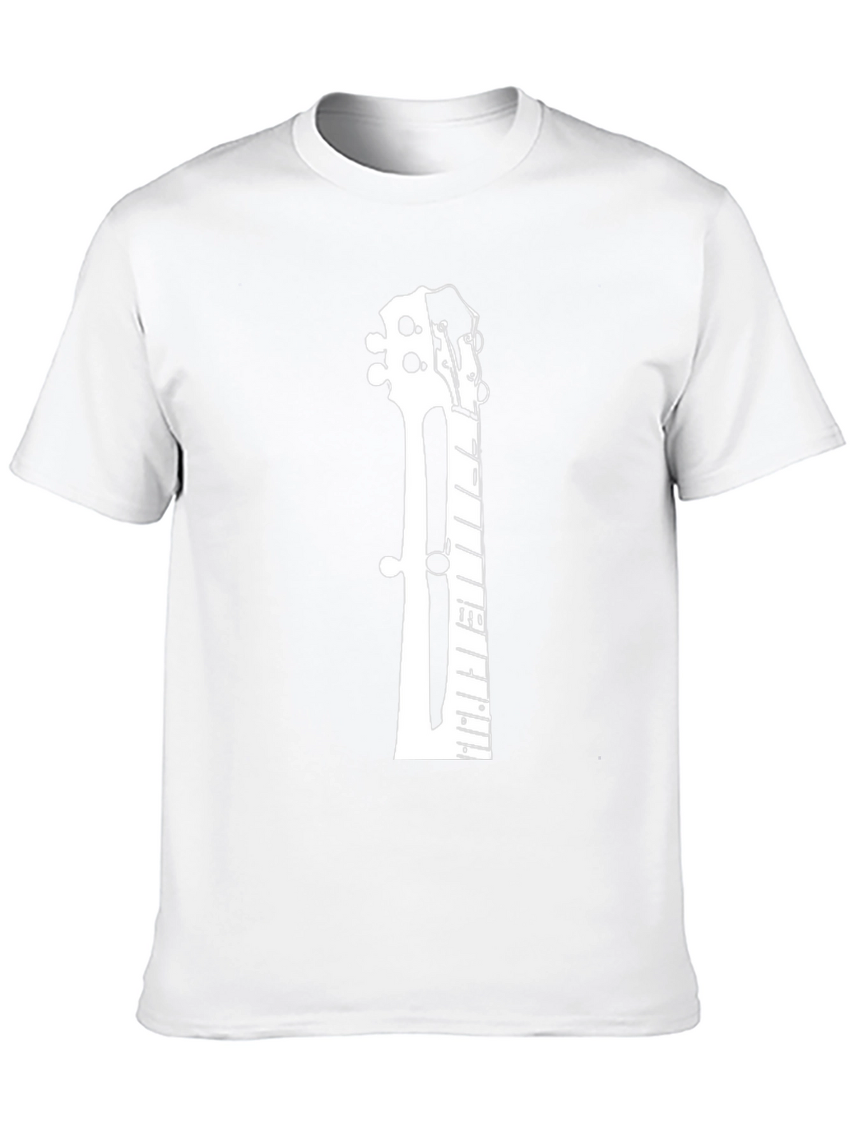 Guitar Neck Graphic T-Shirt - Music Lover Tee