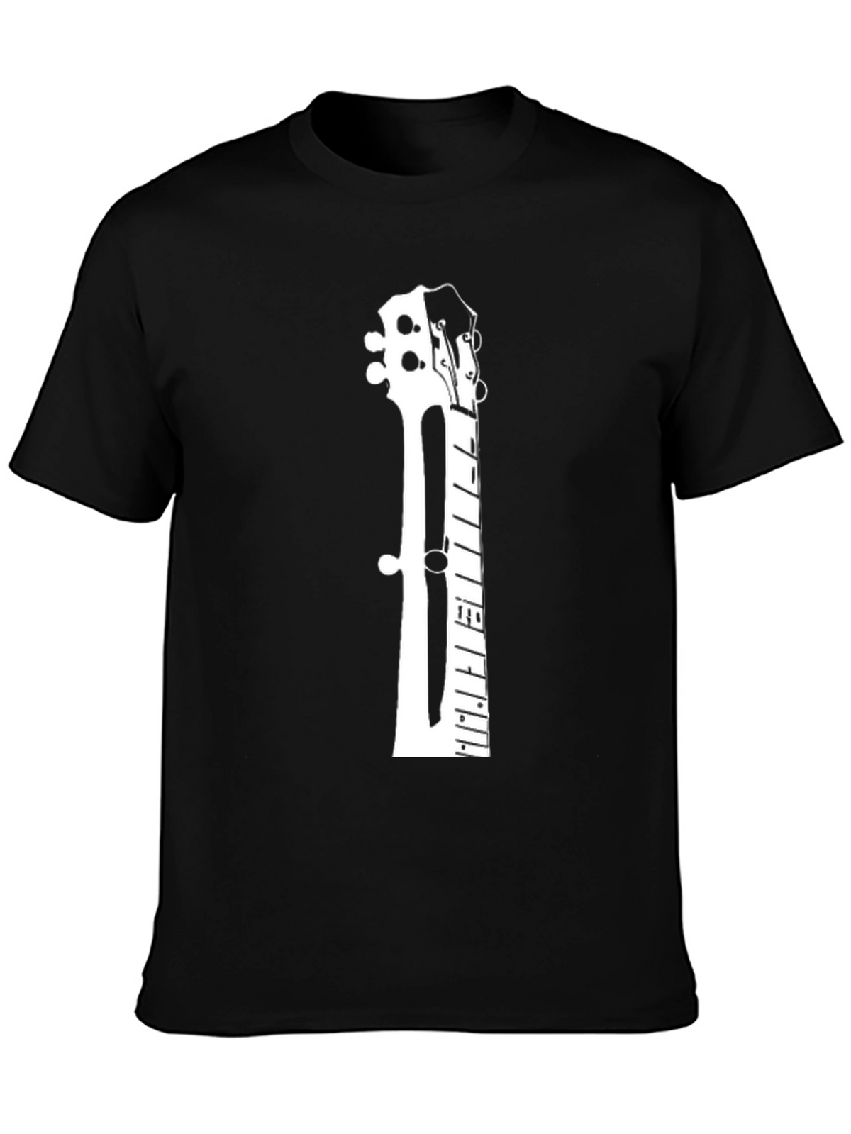 Guitar Neck Graphic T-Shirt - Music Lover Tee