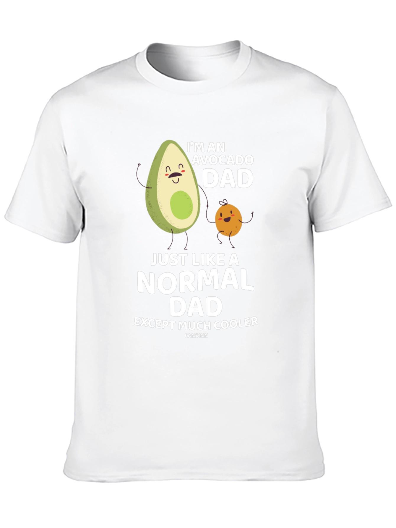Avocado Dad Graphic T-Shirt - Cool Fathers Day Gift