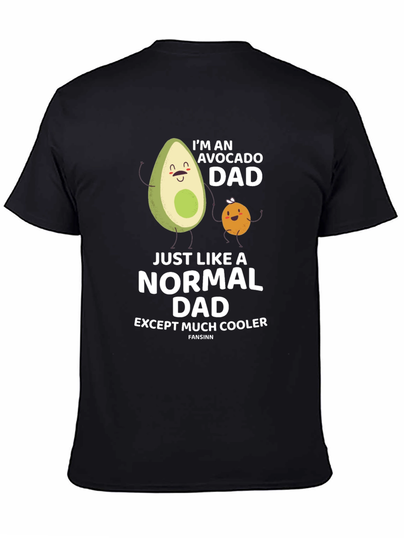 Avocado Dad Graphic T-Shirt - Cool Fathers Day Gift
