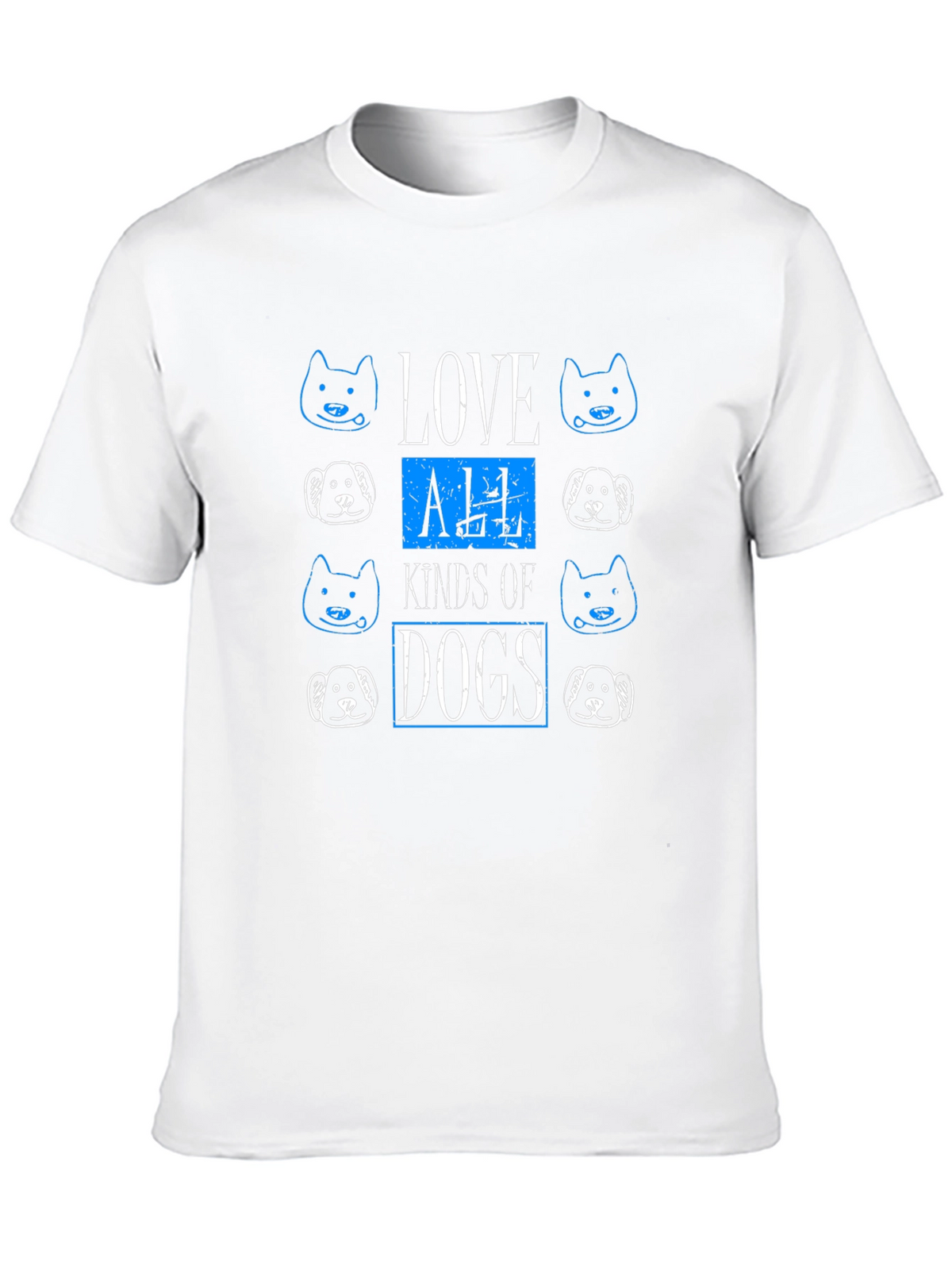 Love All Kinds of Dogs Graphic Tee
