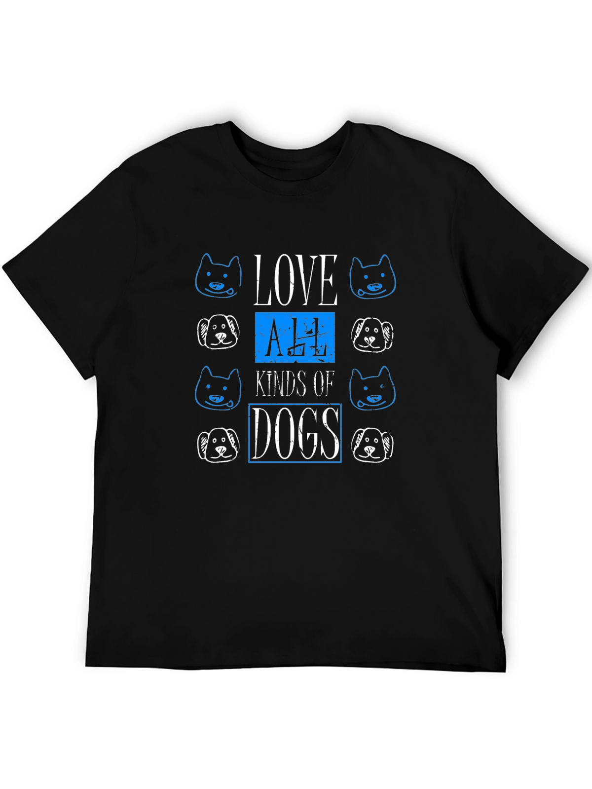 Love All Kinds of Dogs Graphic Tee
