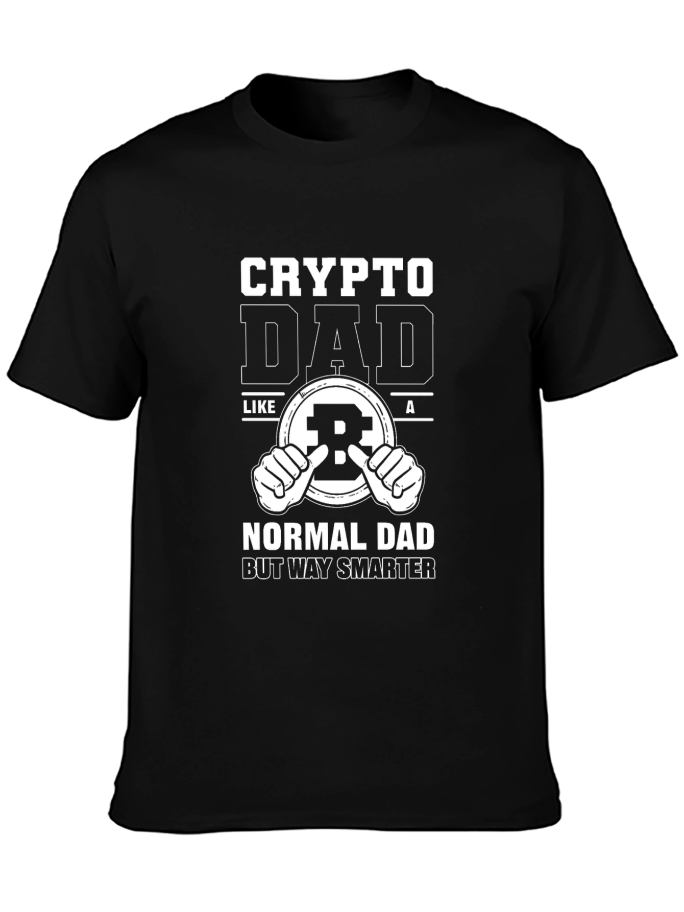 Crypto Dad T-Shirt - Bitcoin Fathers Day Tee