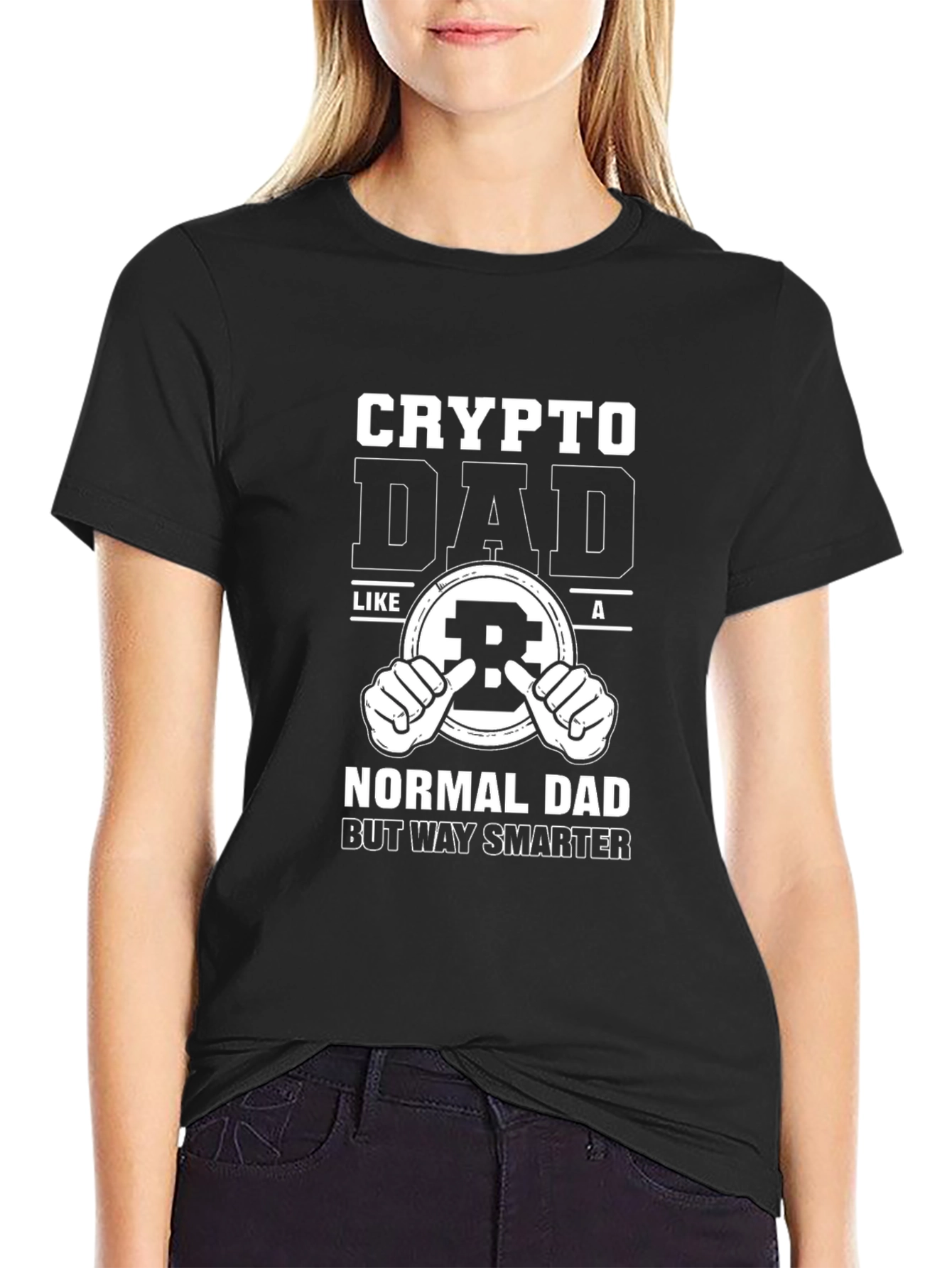 Crypto Dad T-Shirt - Bitcoin Fathers Day Tee