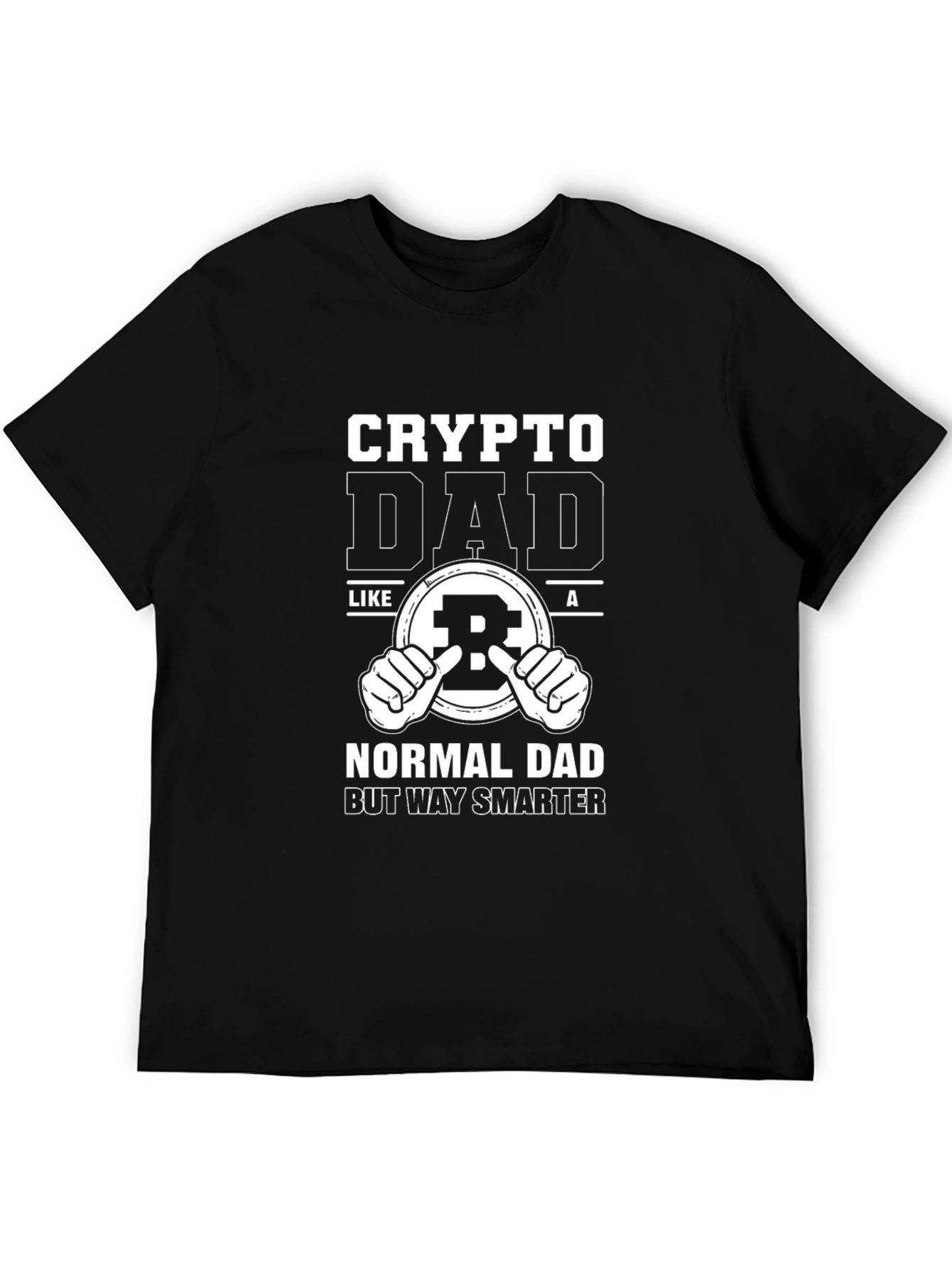 Crypto Dad T-Shirt - Bitcoin Fathers Day Tee