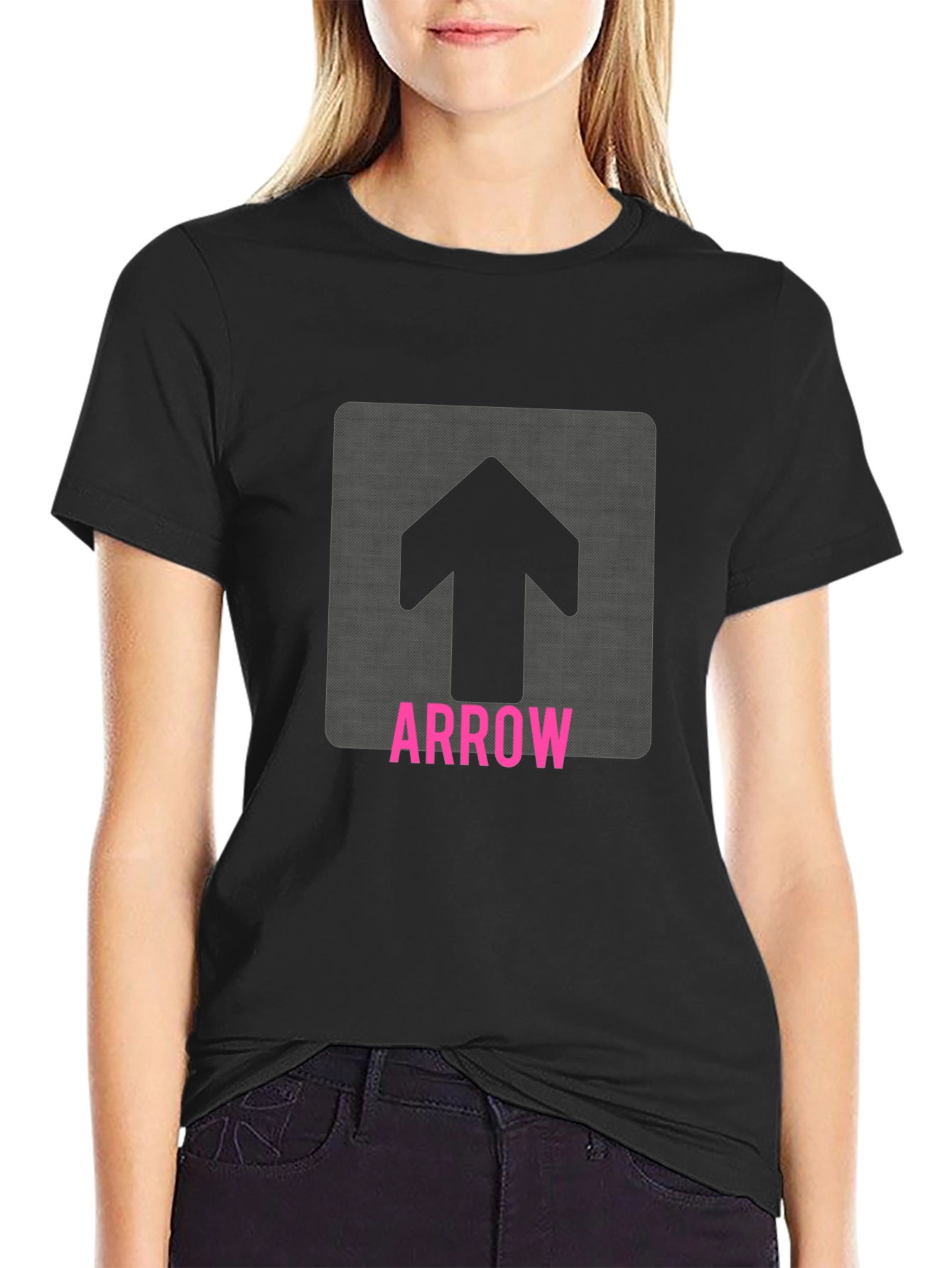 Arrow Graphic Tee - Directional Design