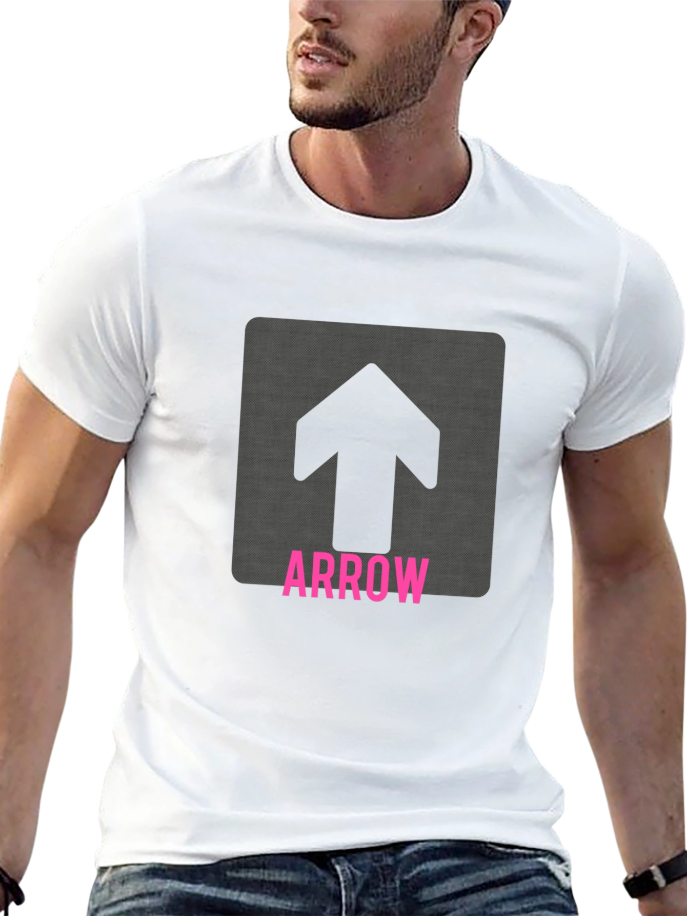 Arrow Graphic Tee - Directional Design
