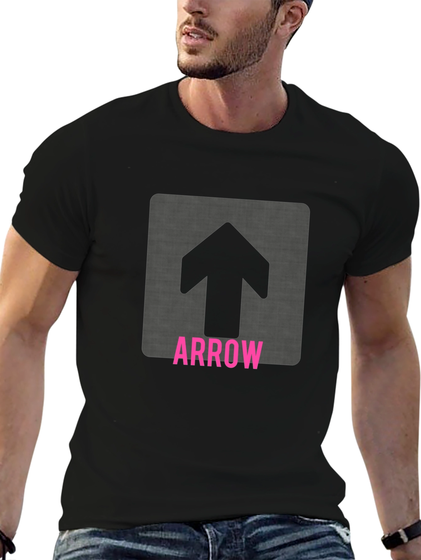 Arrow Graphic Tee - Directional Design