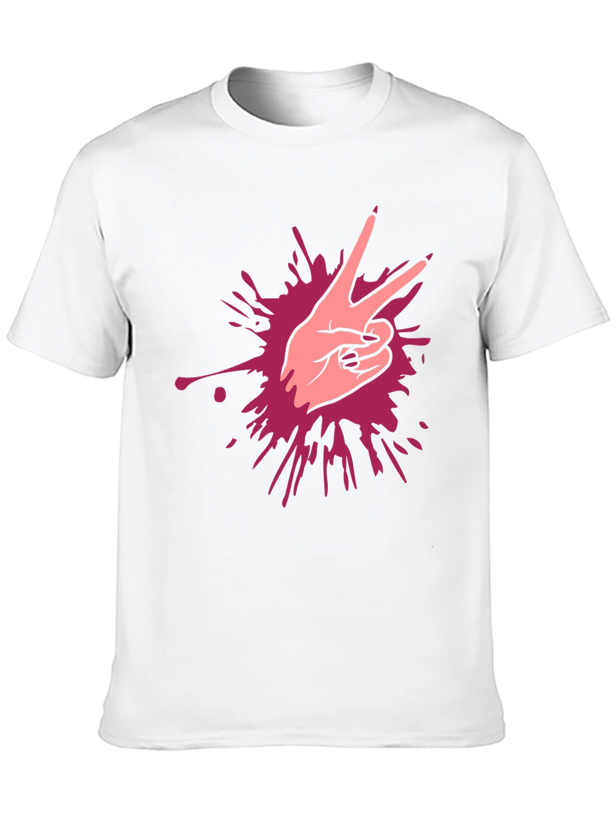 Peace Sign Graphic Tee - Stylish & Comfortable