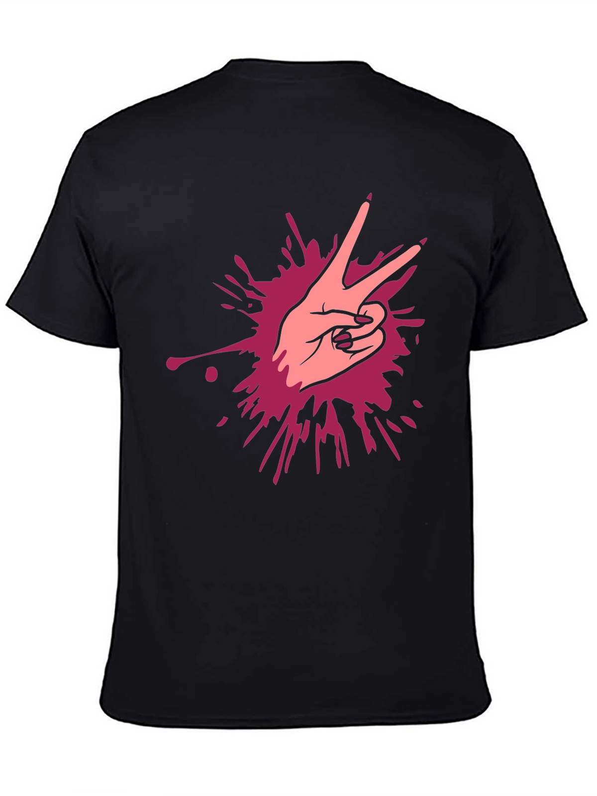 Peace Sign Graphic Tee - Stylish & Comfortable