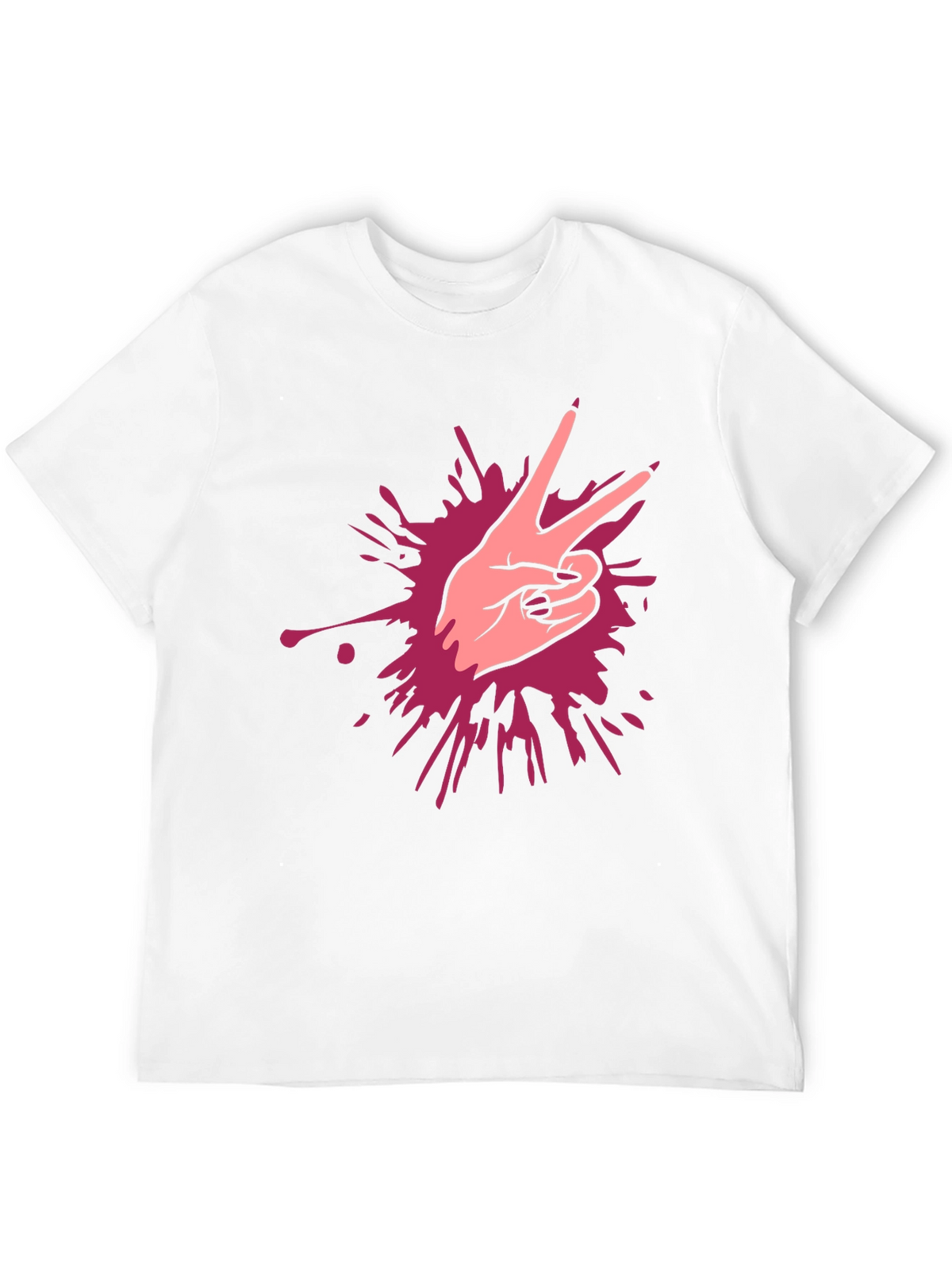 Peace Sign Graphic Tee - Stylish & Comfortable