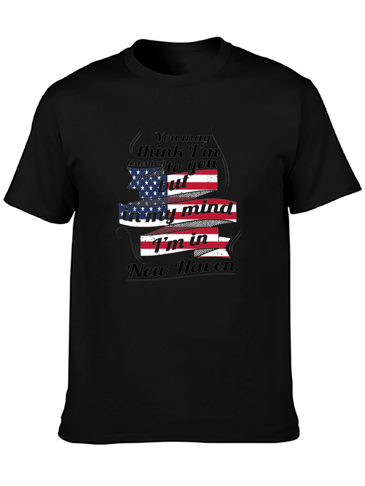New Haven Mind T-Shirt - Patriotic Tee