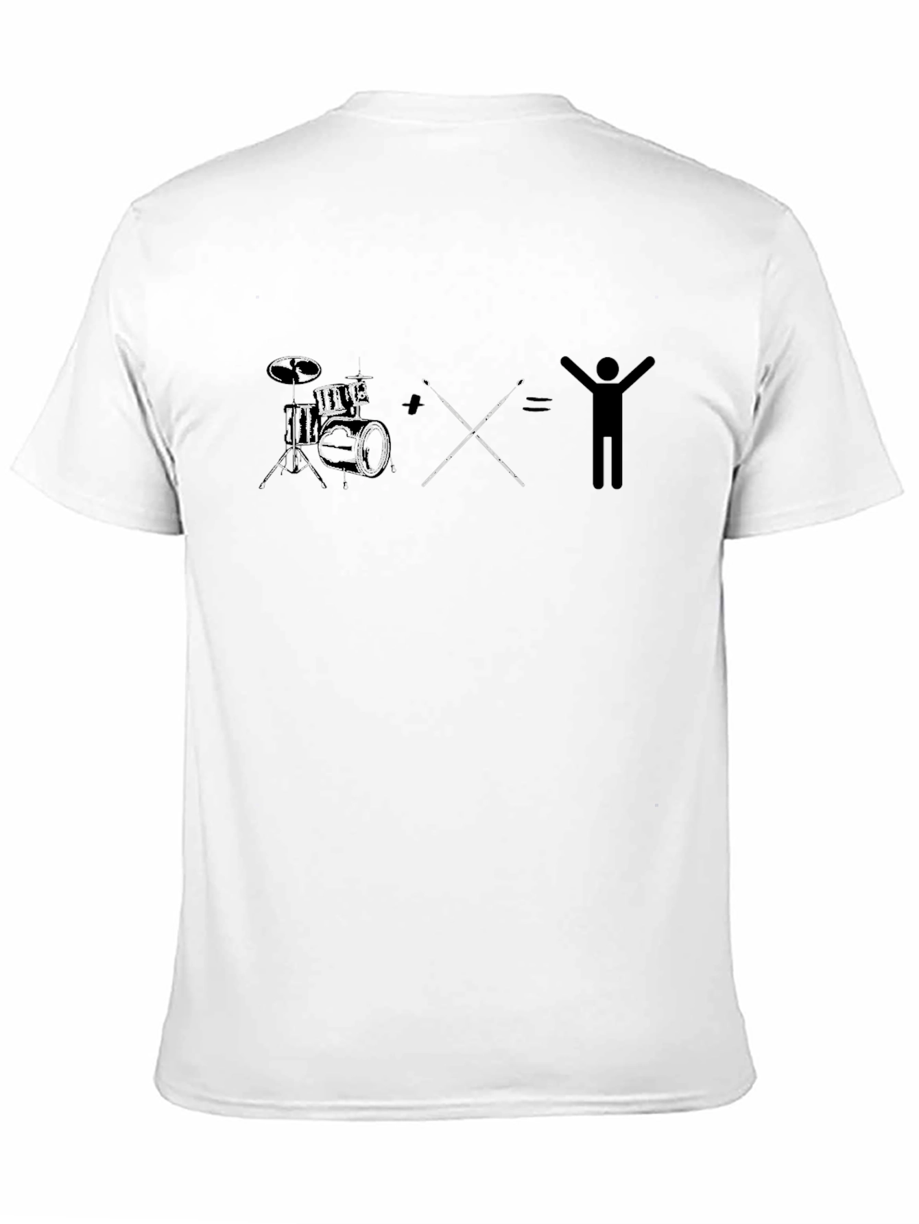 Drummer Equation Black Graphic Tee