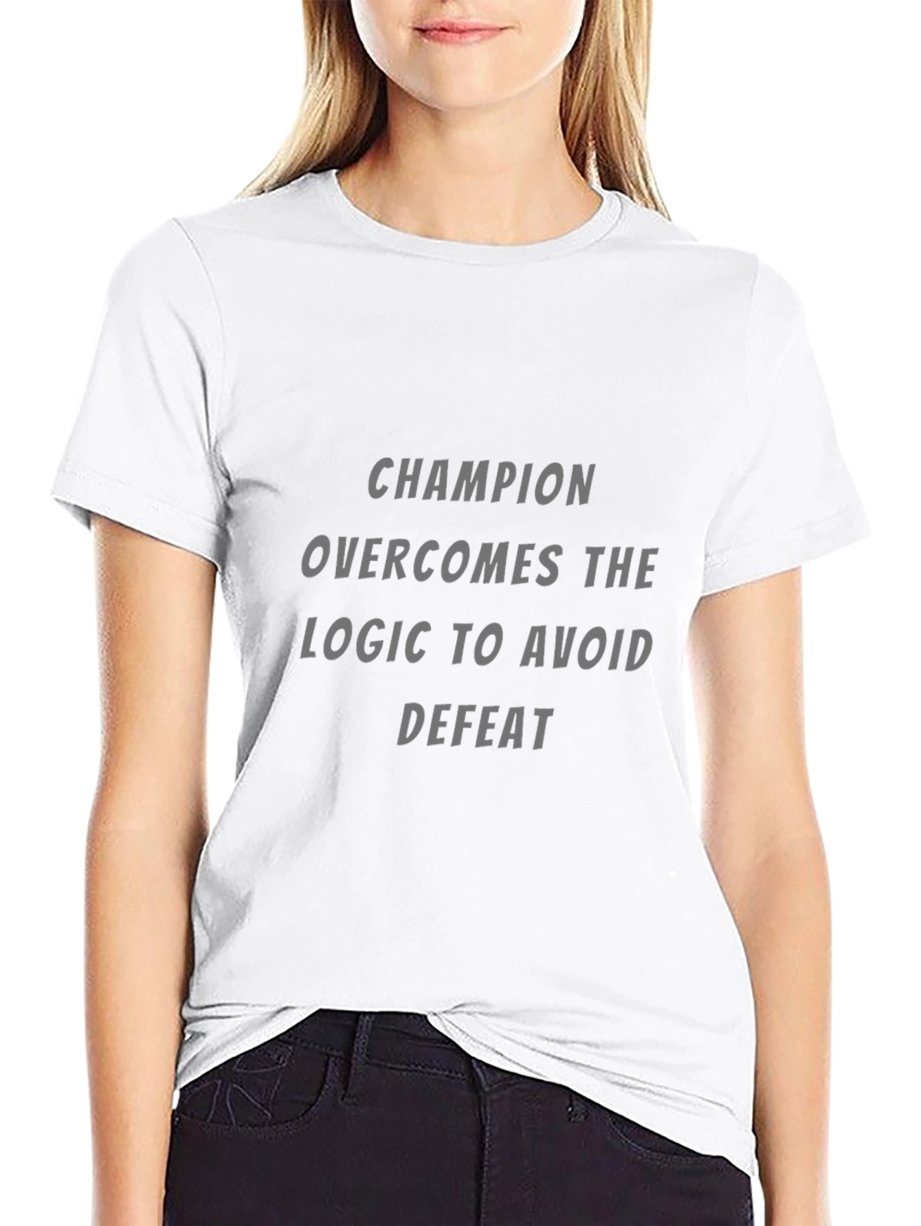 Champion Logic T-Shirt: Avoid Defeat Style!