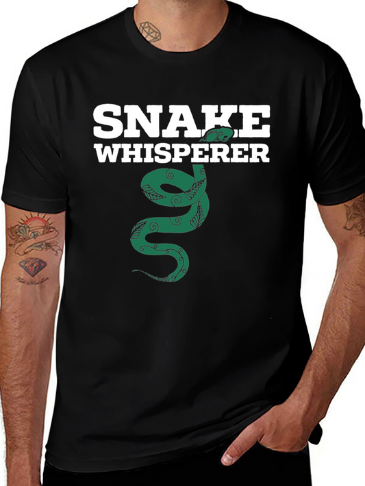 Snake Whisperer Graphic T-Shirt