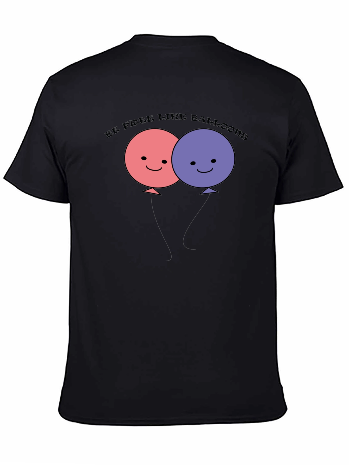 Be Free Like Balloons Graphic T-Shirt